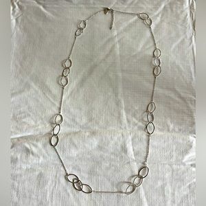 NY Collection silver link chain